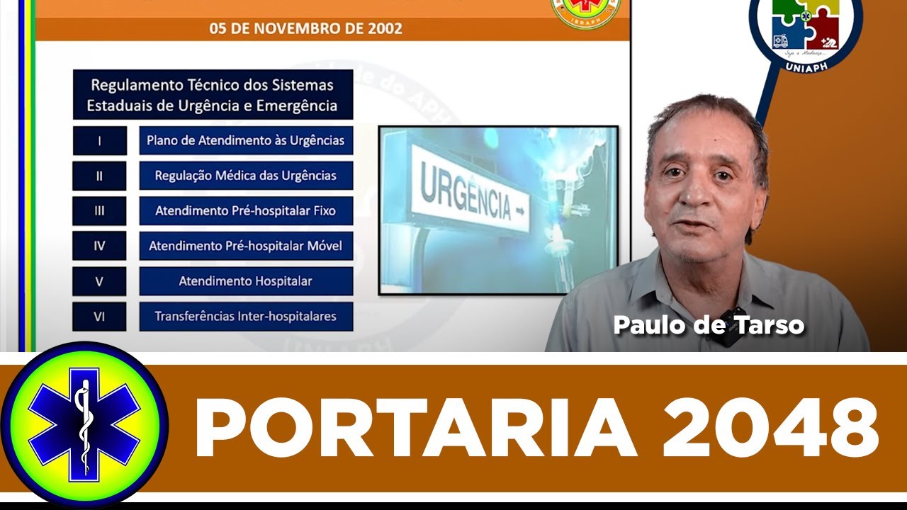OS 7 CAPÍTULOS DA PORTARIA 2048 - 