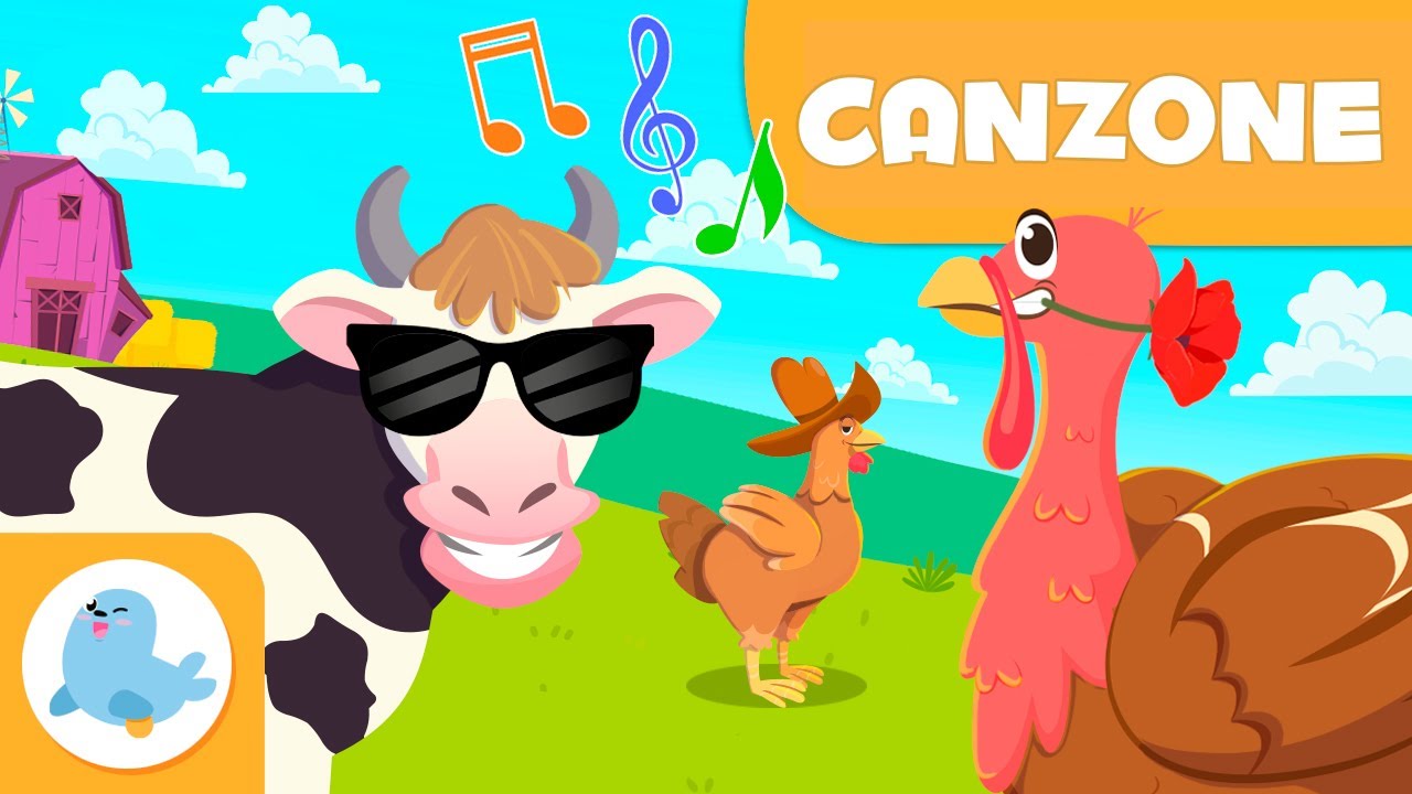 🎶 Canzone degli ANIMALI della FATTORIA 🐄🐓 Smilie ha una fattoria 🐎🐕