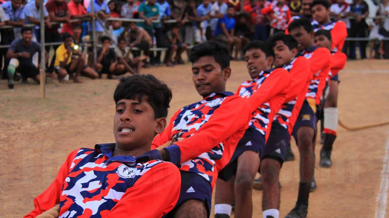 2016 U23 Final Match 🏆 Ganemulla vs Pugoda Dumbell | Full Tug of War Battle 🎥