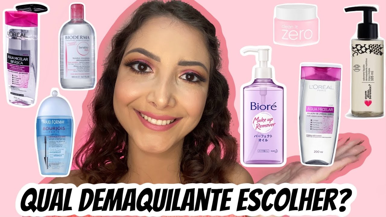 Qual demaquilante escolher ? Qual a diferença entre eles? Qual a melhor opção pra você?