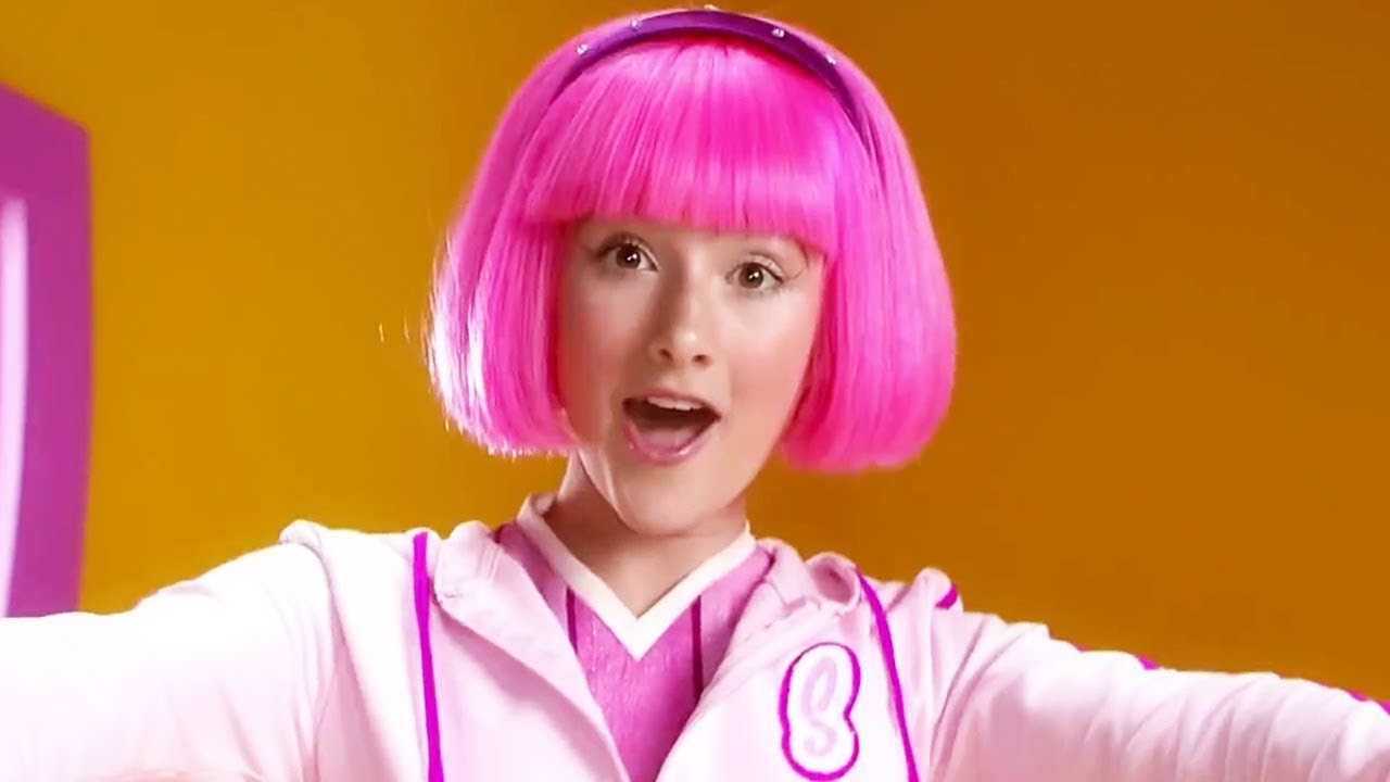 Lazy Town | Sing along with Stephanie and she sings Techno Generation! Music Video | Lazy Town Songs