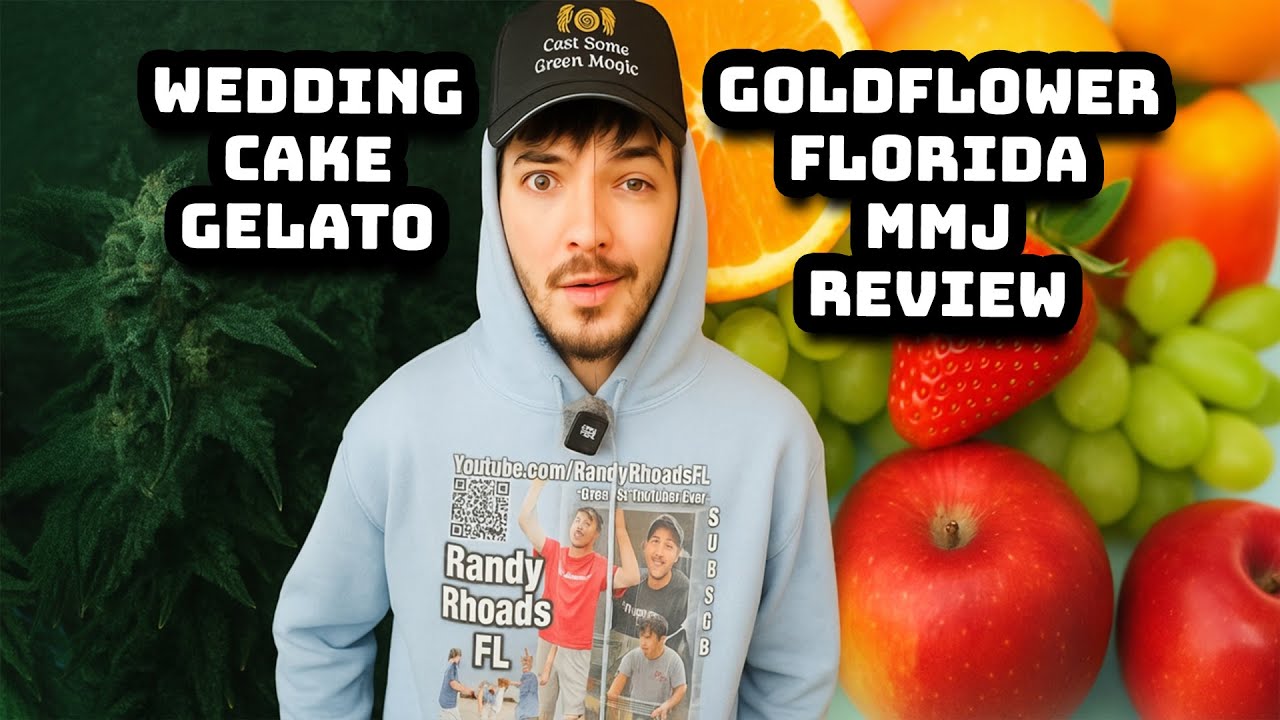 Обзор Florida Goldflower Live Rosin &ndash; штамм Wedding Cake Gelato