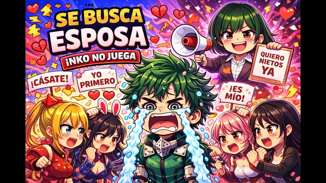 “Se busca a la futura señora Midoriya”- izuku x harem -(Capitulo Final)