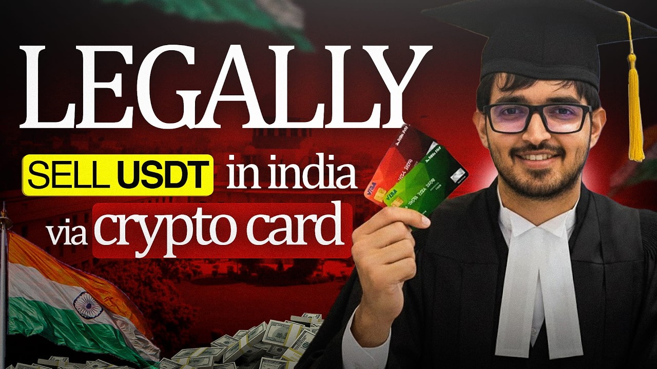 How to legally SELL USDT IN INDIA Using Crypto Card | Crypto Card Explained