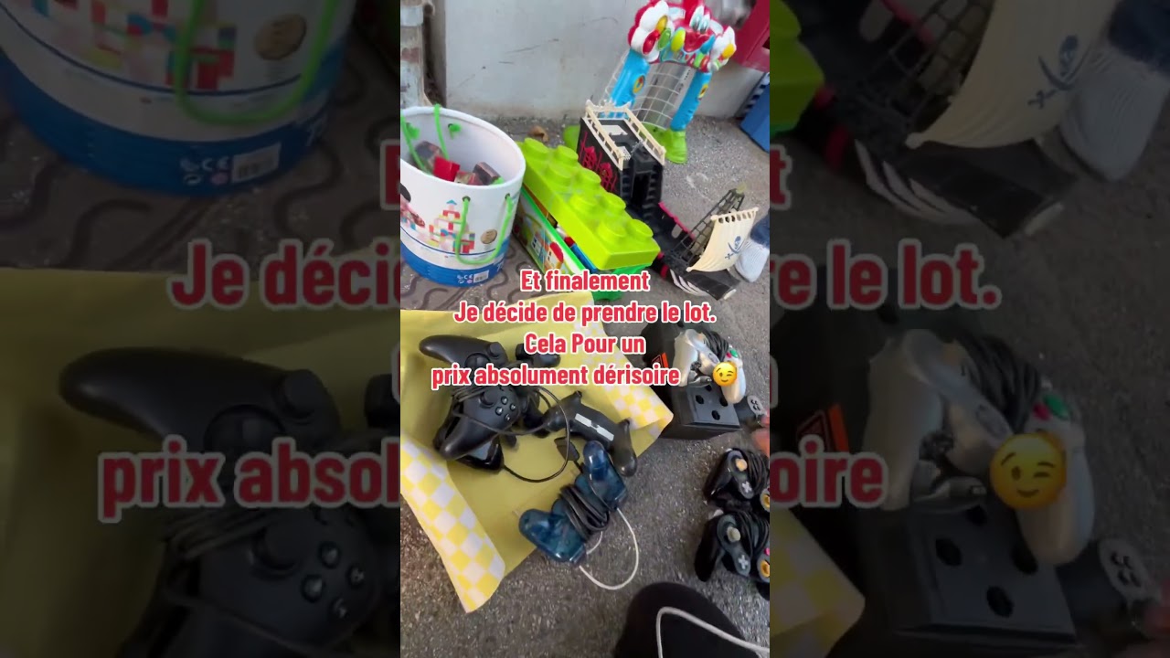 Lot retrogaming braquage broquante#videgrenier#brocante#jeuxvid&eacute;o#retrogaming