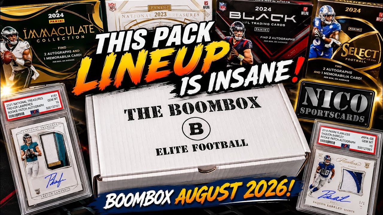NFL ВЕРНУЛАСЬ! Открываем августовский бокс Boombox Elite Football 2026 года