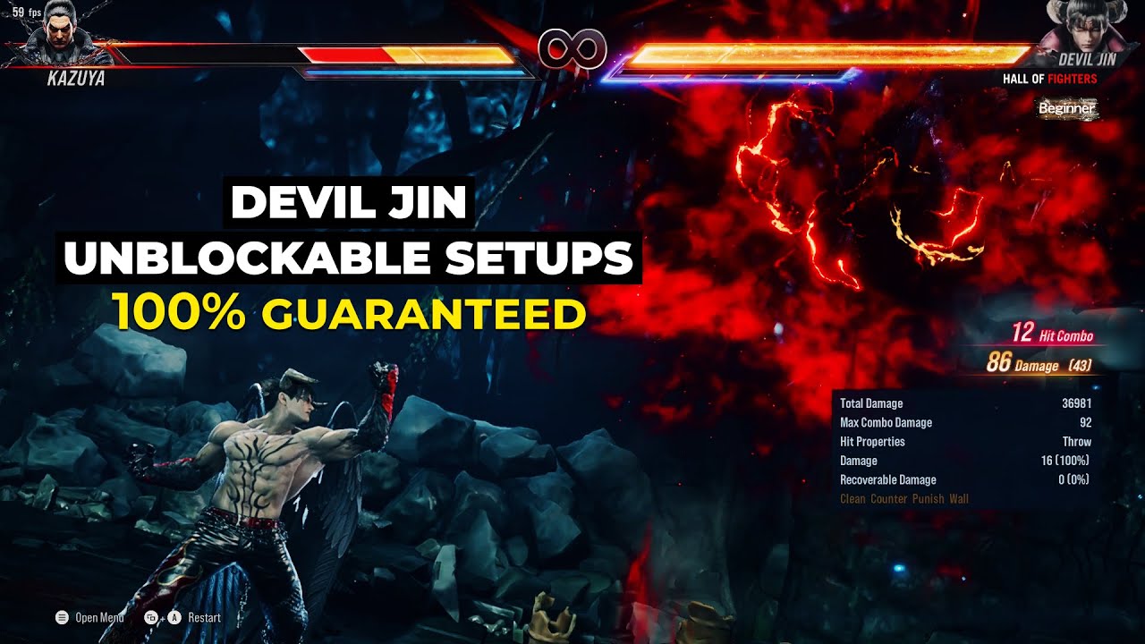 Tekken 8 ▶ Devil Jin Unblockable Ultra Setups 💯