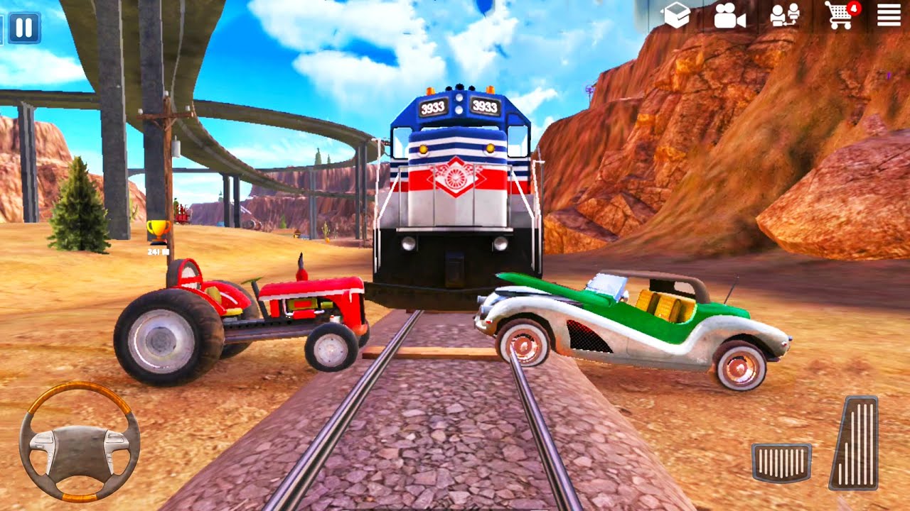 Tractor and Old Car Drive - Off Road Car Simulator #30 - Android Gameplay