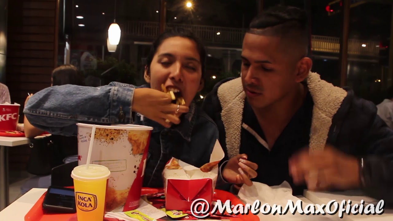 Cuando tu flaca no quiere comer pero traaaga - MARLON MAX
