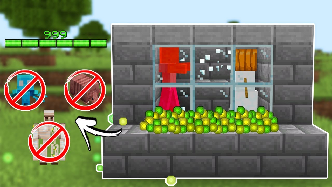 MELHOR FARM de XP FÁCIL no Minecraft Bedrock 1.21