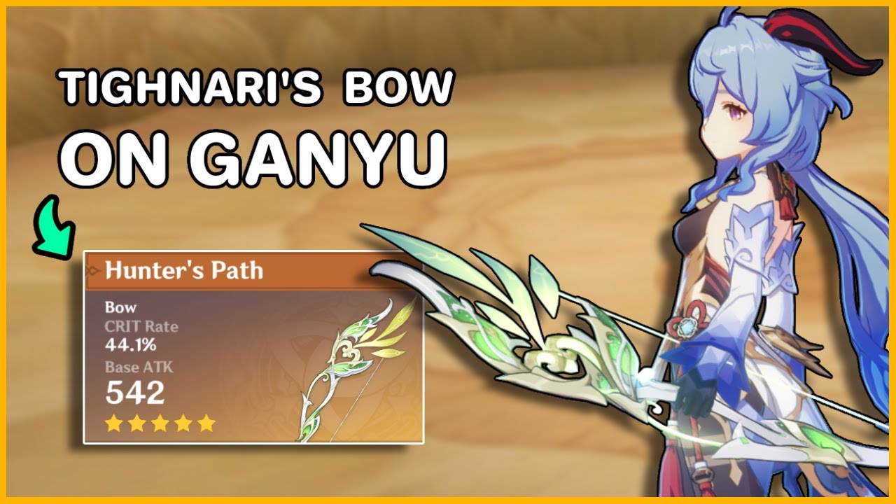 Ganyu with Hunter's Path isn't that bad | Genshin Impact