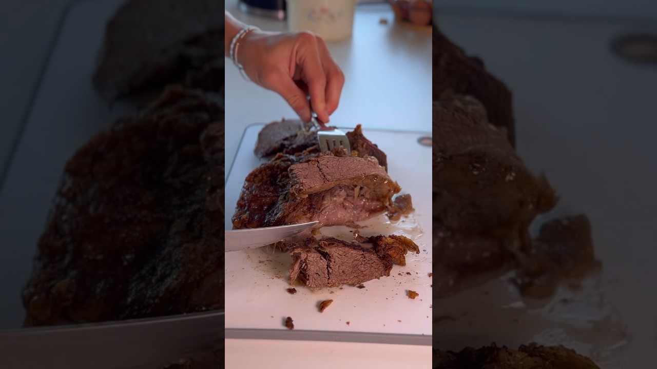 Carne al horno 🍖🧅 #beef #food #plateada