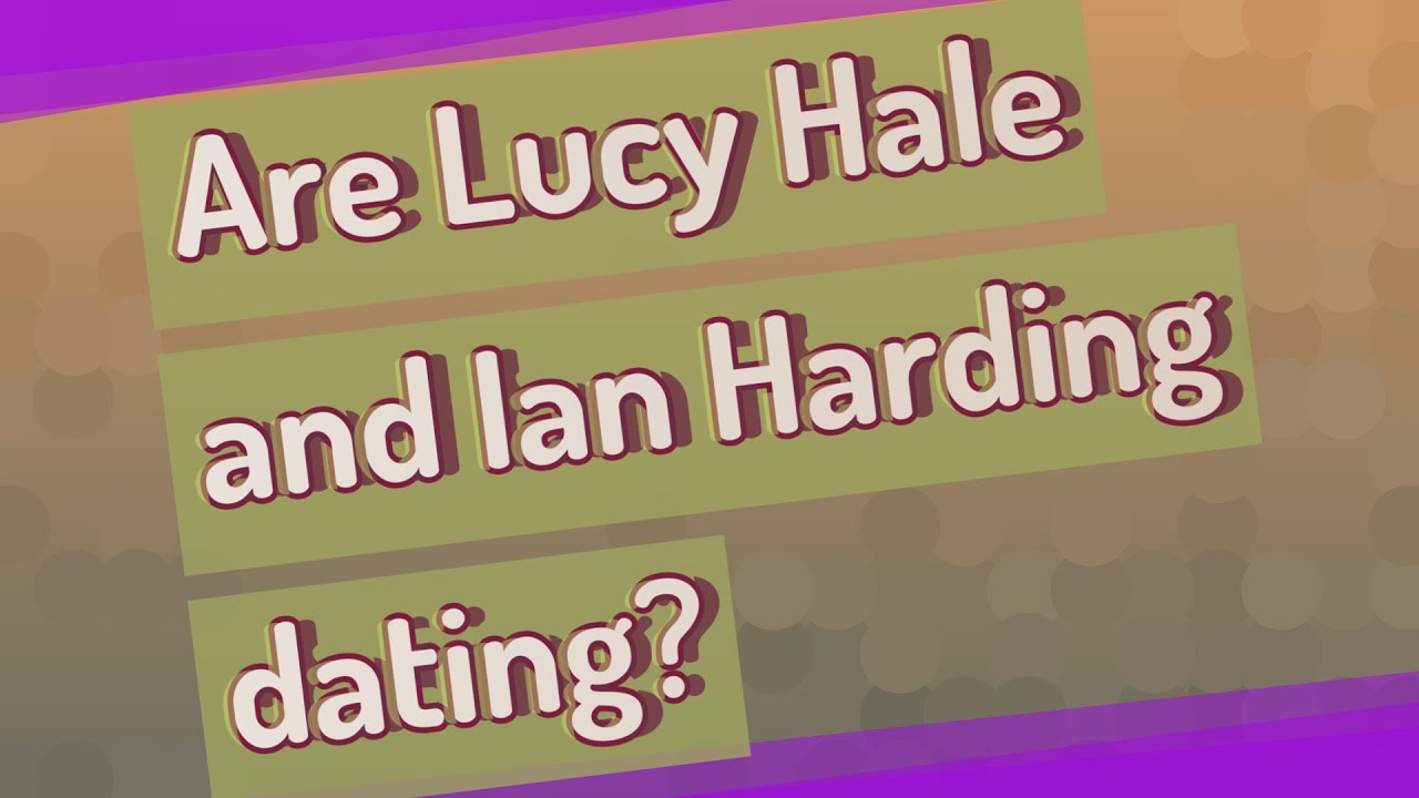 Are Lucy Hale and Ian Harding dating?