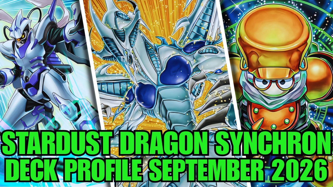ОБЗОР КОЛОДЫ STARDUST DRAGON SYNCHRON (СЕНТЯБРЬ 2026) YU-GI-OH!