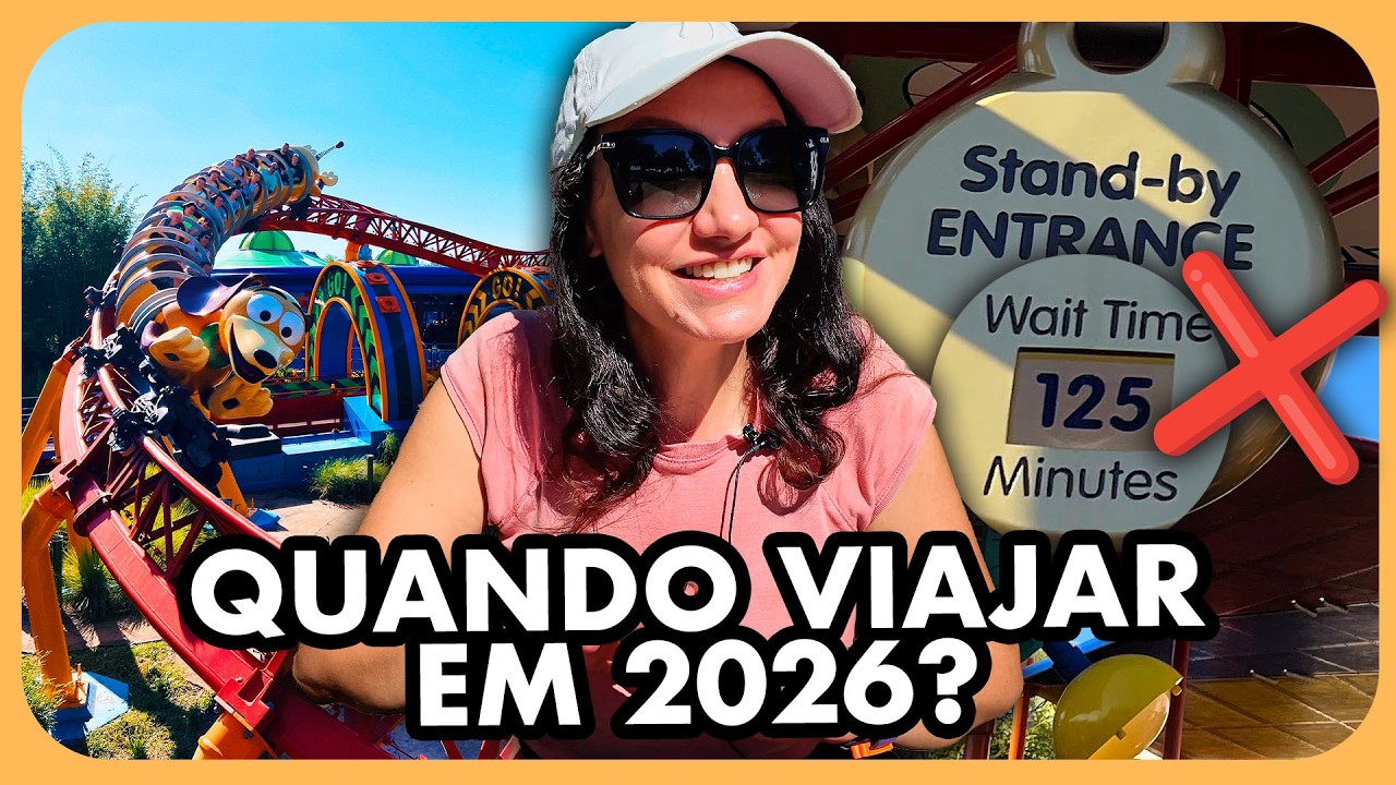 QUANDO IR PRA ORLANDO EM 2026? MELHORES ÉPOCAS PRA VIAJAR!
