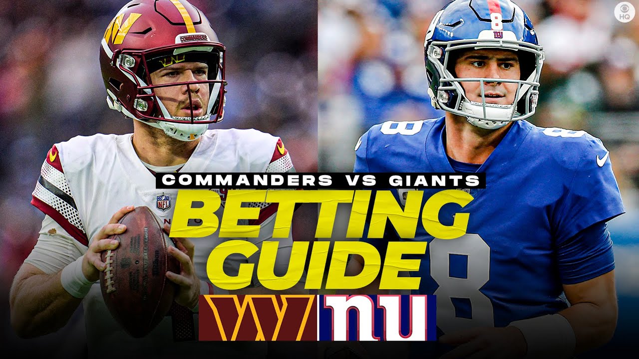 Commanders at Giants Betting Preview: FREE expert picks, props [NFL Week 13] | CBS Sports HQ