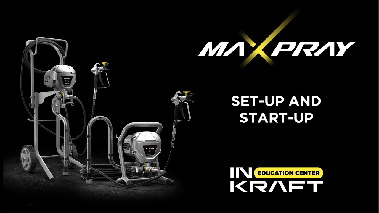 InoKraft Education Center - MaXpray - Set-Up and Start-Up