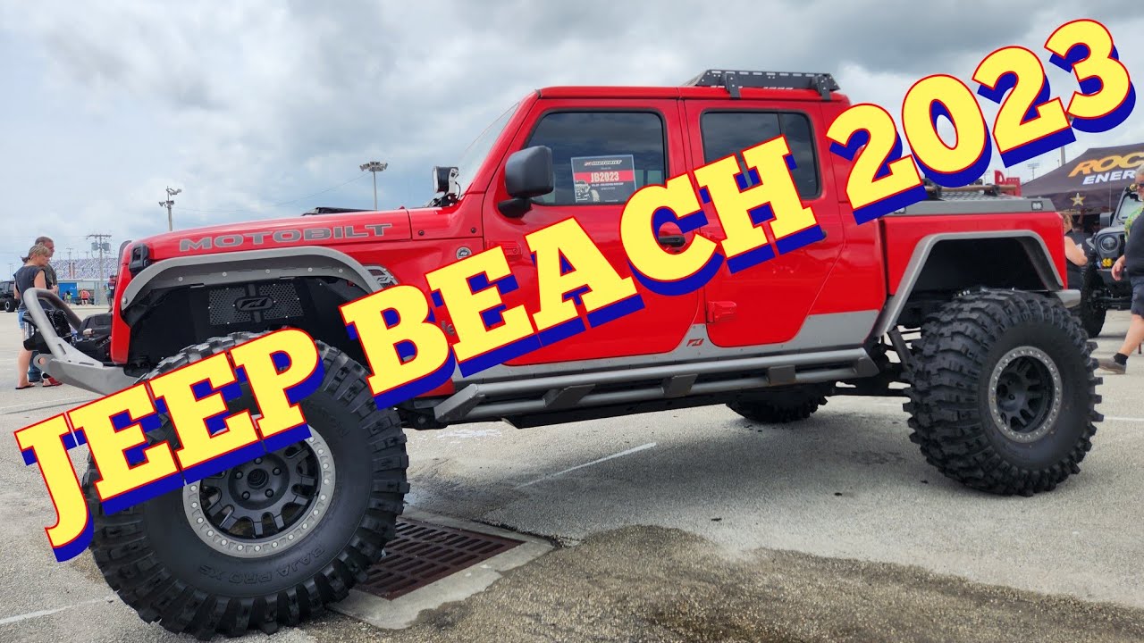 Jeep Beach 2023, Дейтона-Бич, Флорида | Выставка, интервью, шоу и блеск