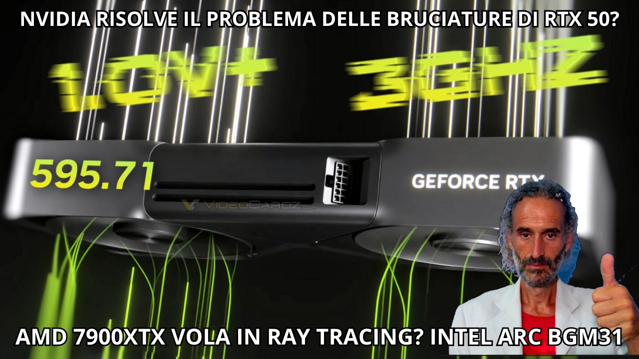 NVIDIA TAGLIA I VOLTAGGI! ⚡ 7900 XTX DA SOGNO IN RAY TRACING?  INTEL BATTLEMAGE PRO!