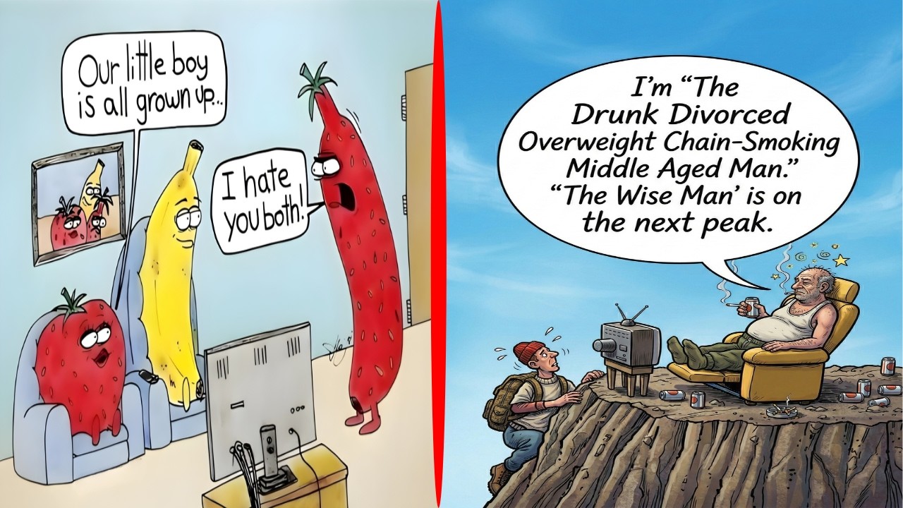 Growing Up Was a Trap 😂 | Funny & Relatable Adulting Comics