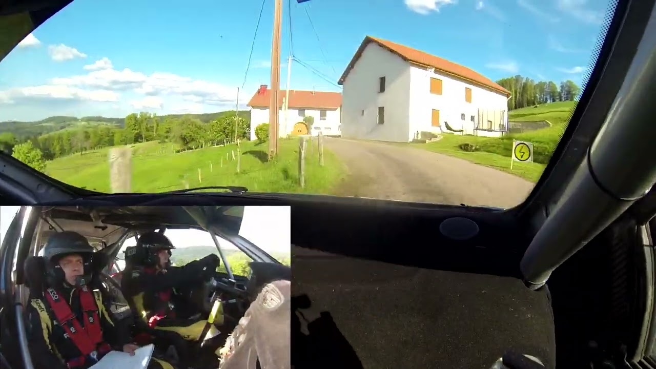 Rallye Ajolais 2024, Charles Thonnelier - Aurélien Jacquot, Renault Clio R3