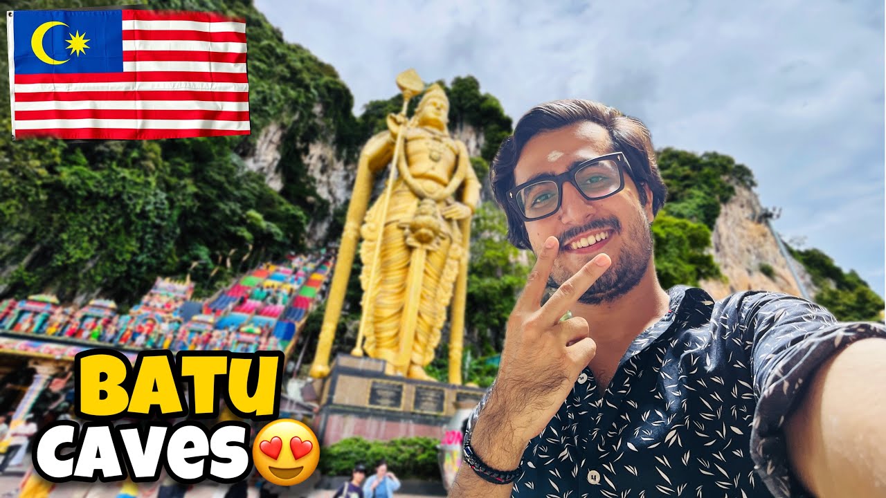 Exploring Hindu Temple Batu Caves In Malaysia😍❤️
