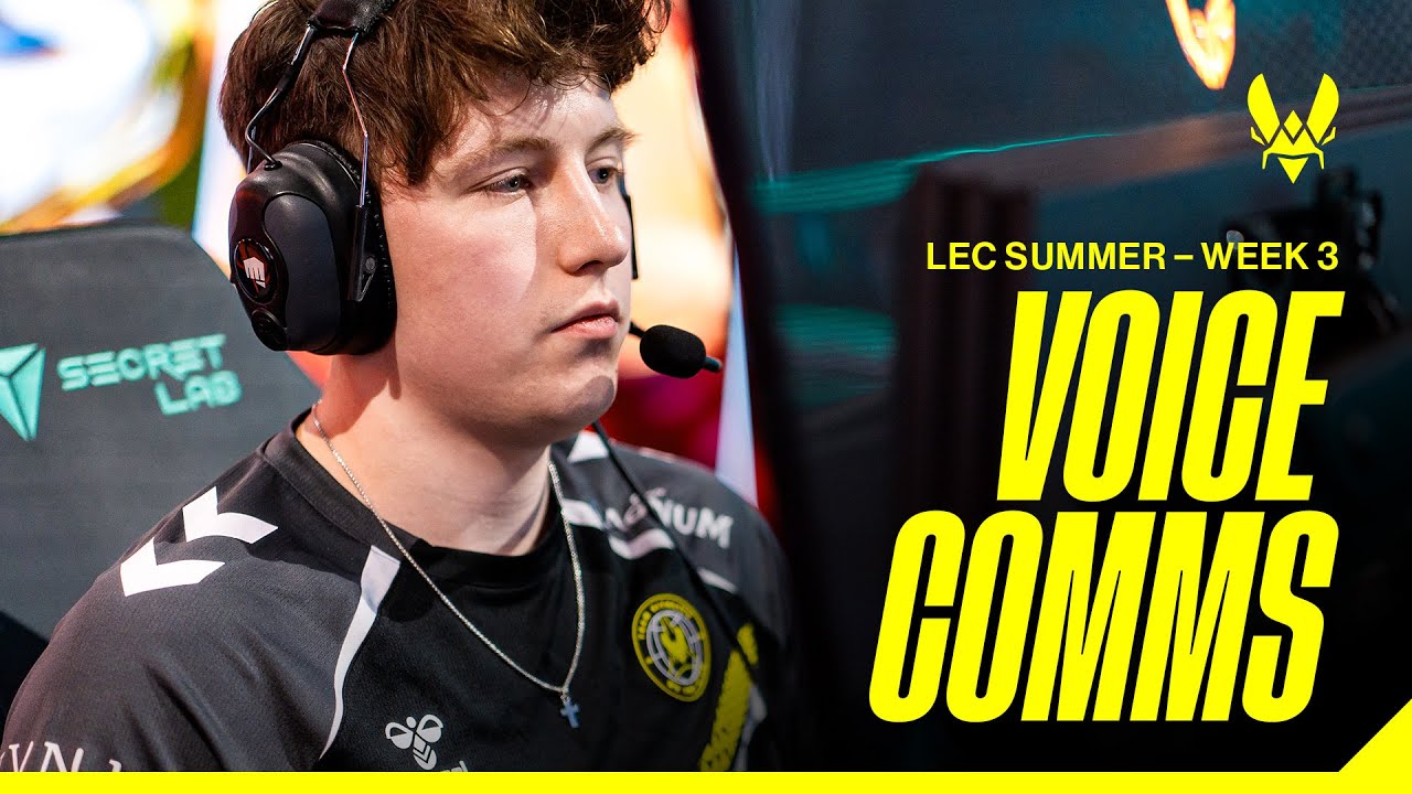 BEST FRENCH TEAM IN LEAGUE OF LEGENDS | Team Vitality LEC Summer Split Voice Comms Week 3