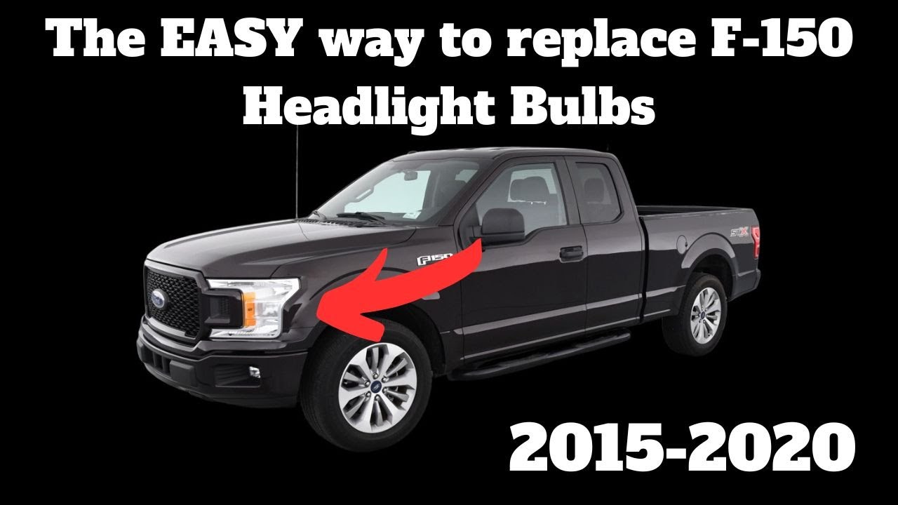 2015 -2020 F-150 How to Replace a Headlight Bulb Quick & Easy