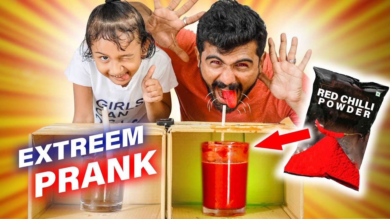 Extreme Chilly Drinks Prank 🥵😱 With Zaiba 🤬
