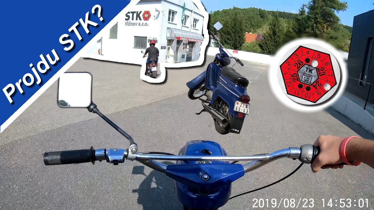 Projdu STK?! Vyjížďka do Vlčnova 3x Jawa 50/21