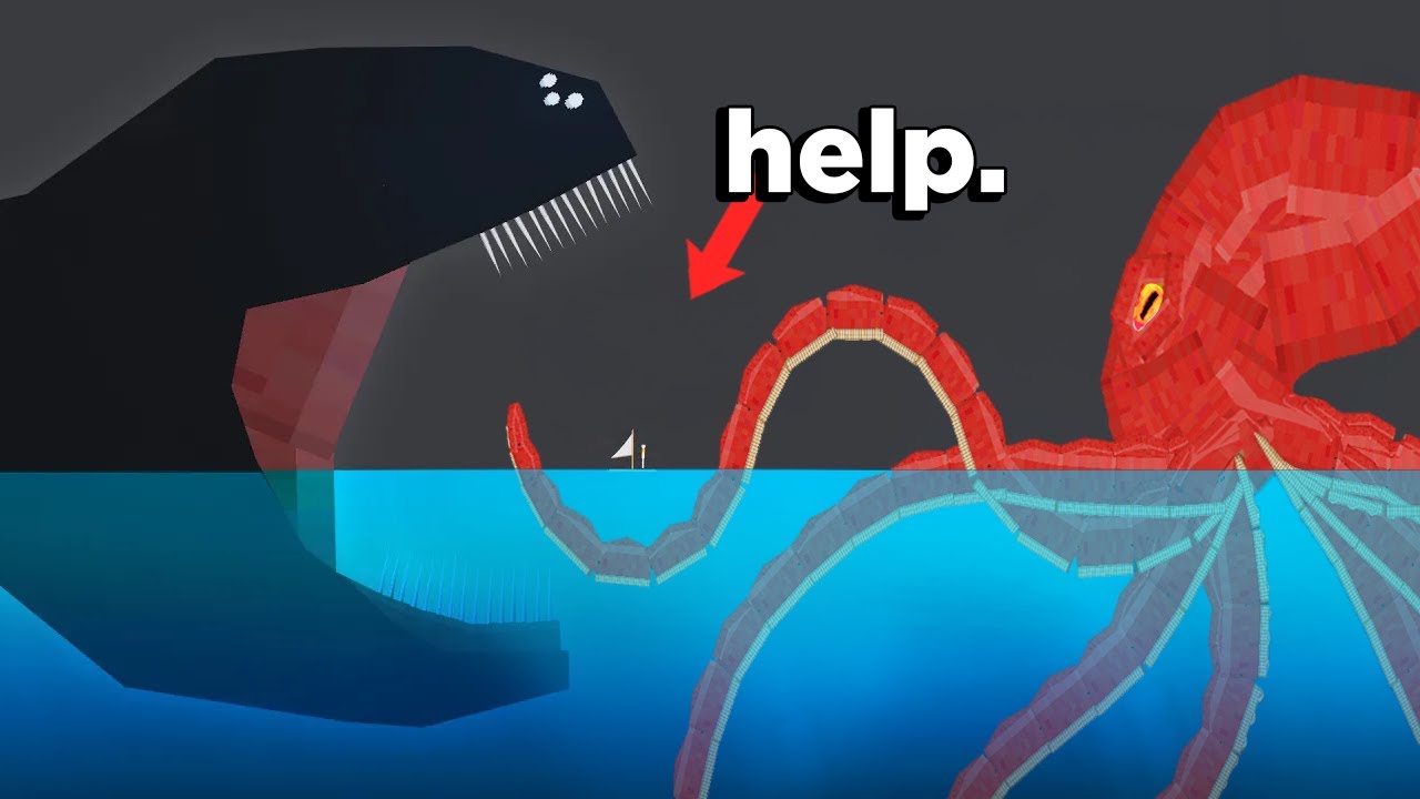 EVERY SHOCKING Sea Monster EATING RAGDOLLS!