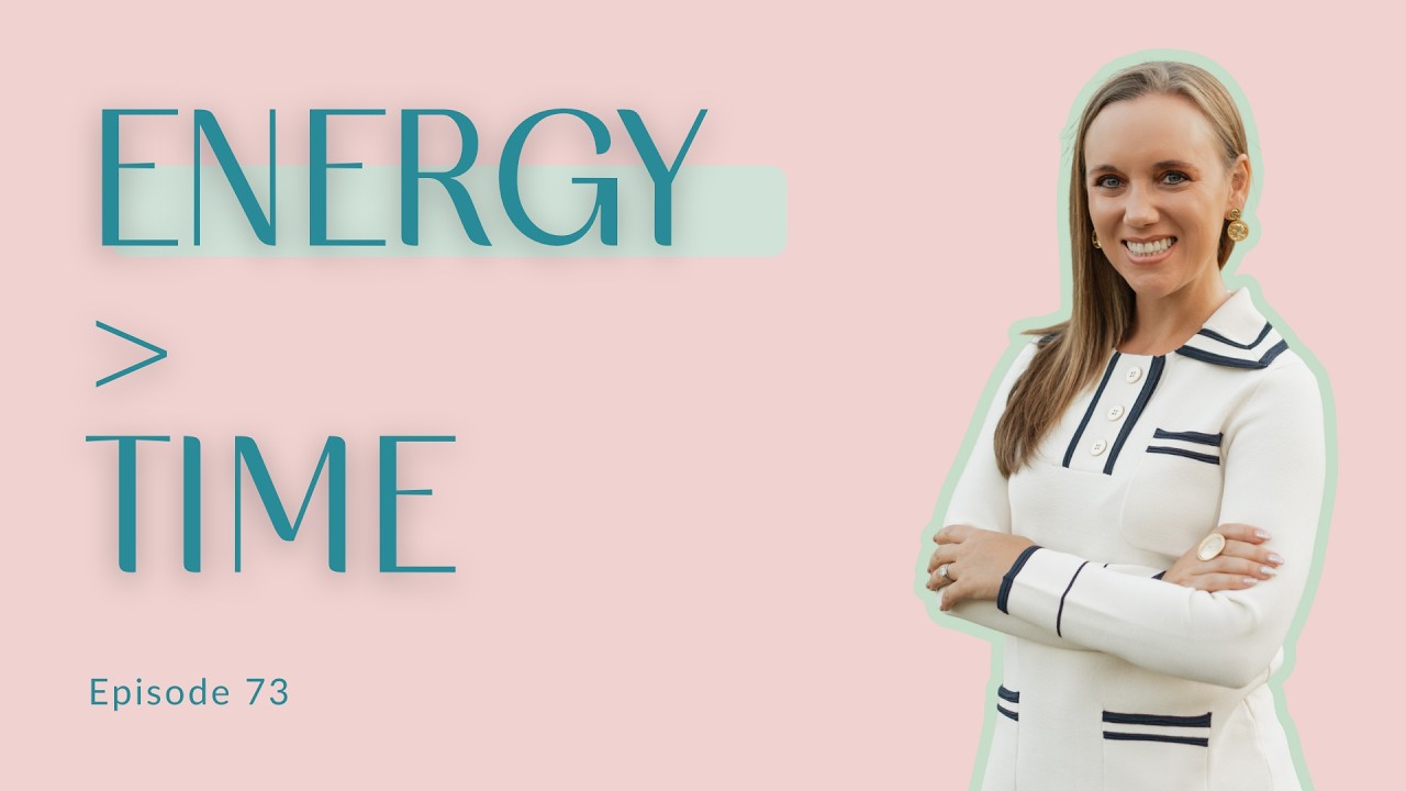 Why managing your energy matters more than managing your time (burnout prevention for working moms)