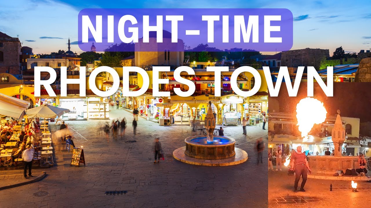 Rhodes Town Walking Tour - Places to Eat and Drink