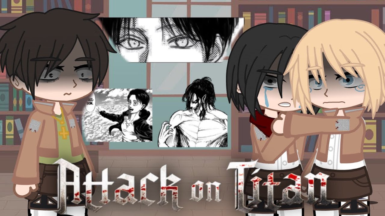“Attack on Titan” react to Eren Yeager