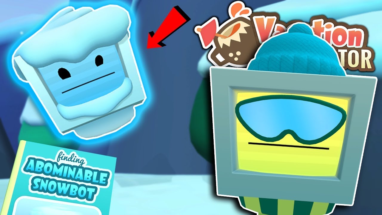 FINDING THE SECRET ABOMINABLE SNOWBOT! - Vacation Simulator VR Gameplay - Oculus VR Game