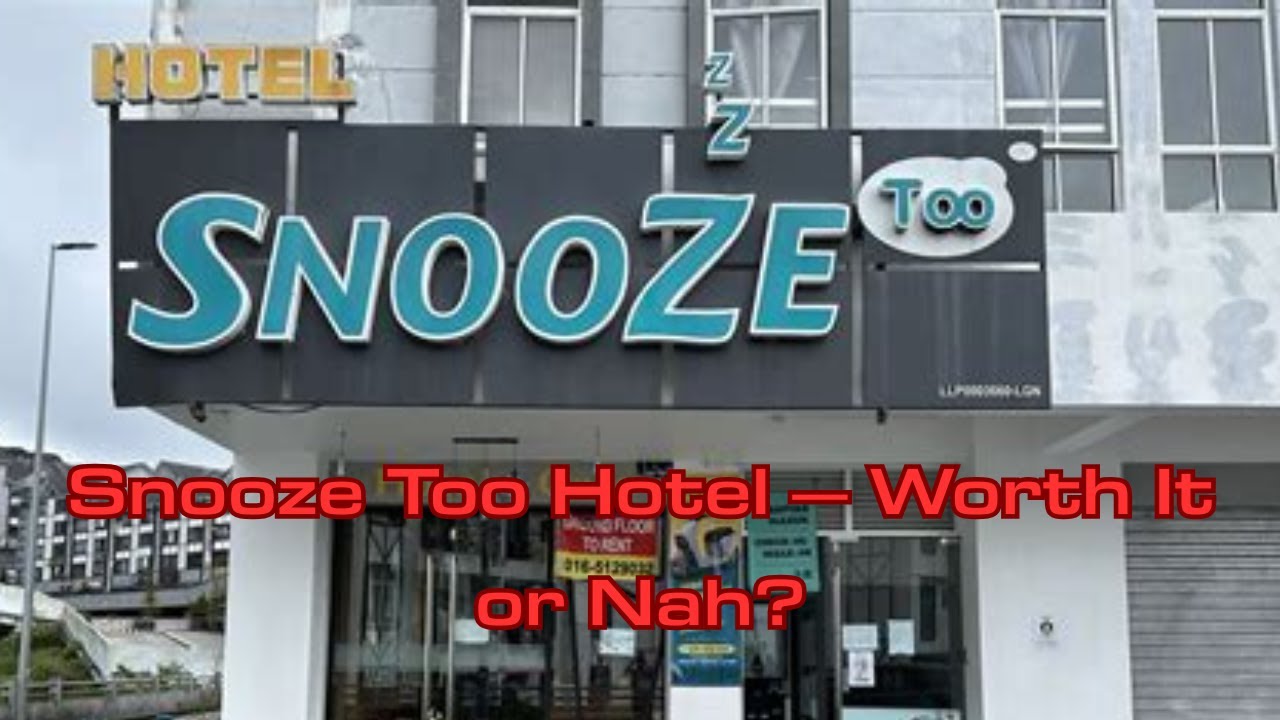 Snooze Too Hotel – Worth It or Nah? An Honest Review