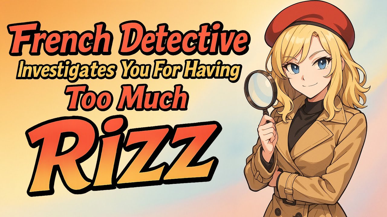 French Detective Investigates You For Having Too Much Rizz [F4M] [ASMR]