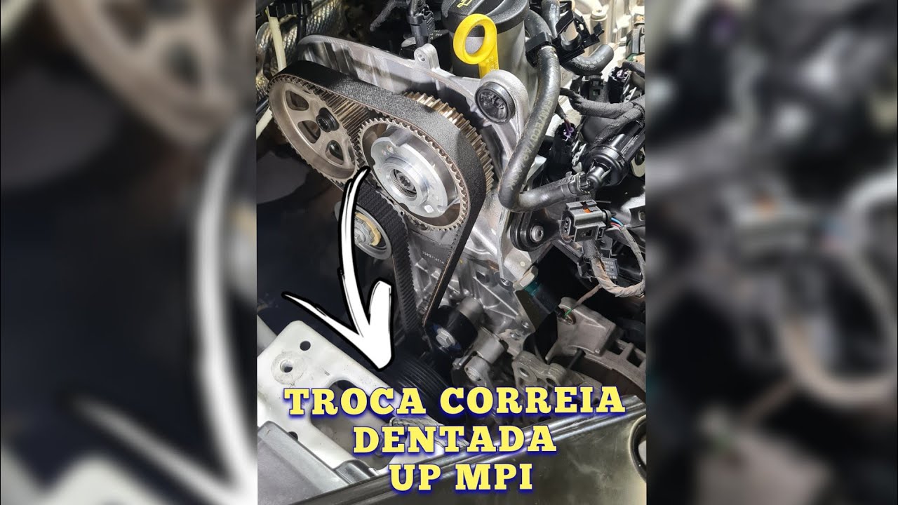 Troca de correia dentada VW UP MPI 1.0 12v / TR Motors