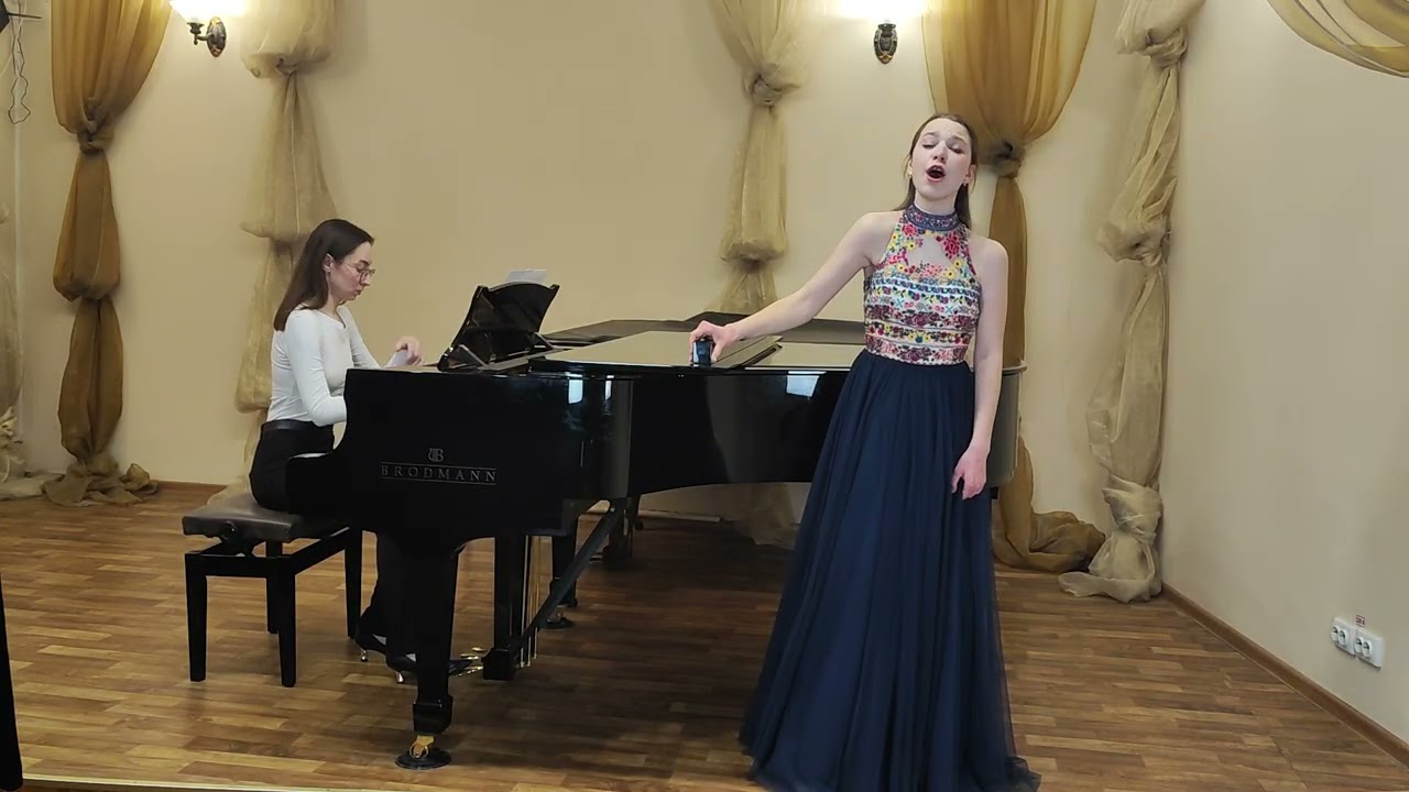 Українська народна пісня, в обробці М. Лисенко 