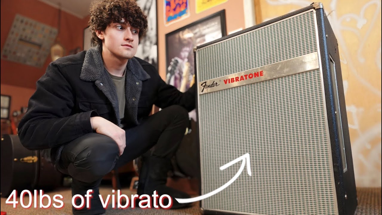 This Guitar Pedal is MASSIVE (Vibratone)