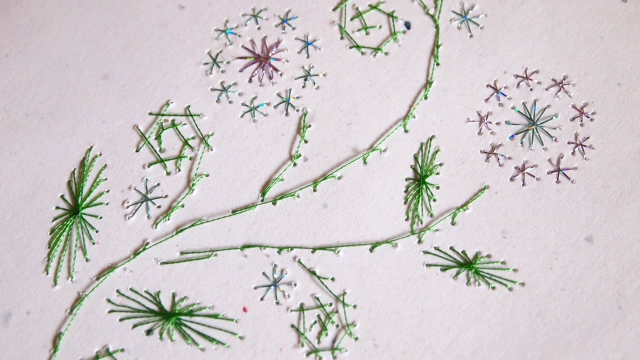 Hand Embroider a Greeting Card: Learn with Me Series