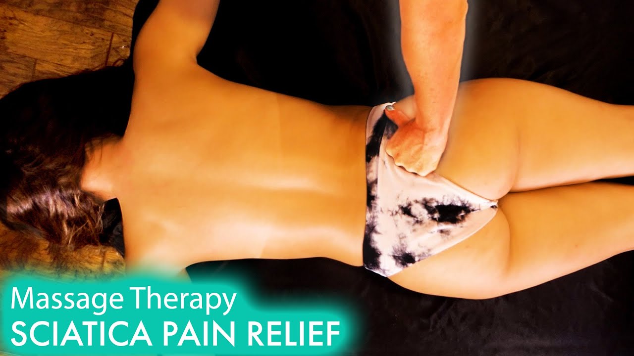 Massage for Sciatcia Pain Relief, Muscle Tension | Massage Therapy for Ultra Relaxation w/ Tessa