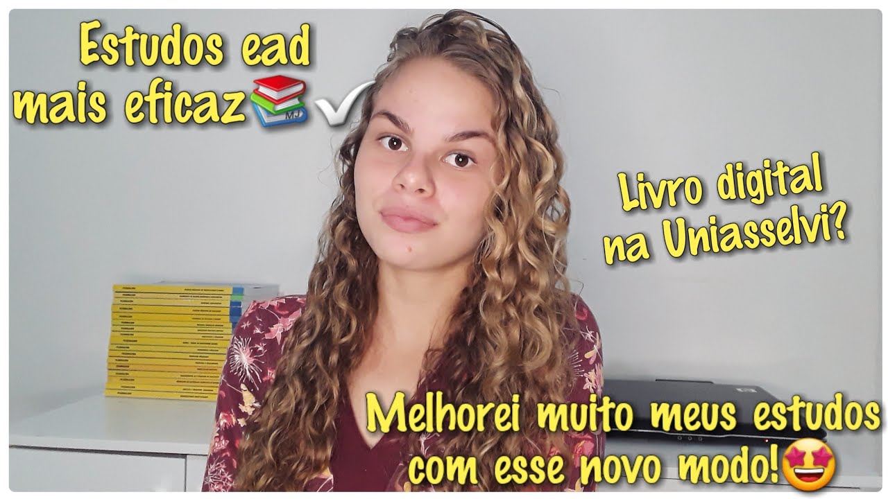 COMO ESTUDO EAD | Novo modo + estude o livro da Uniasselvi de forma eficaz