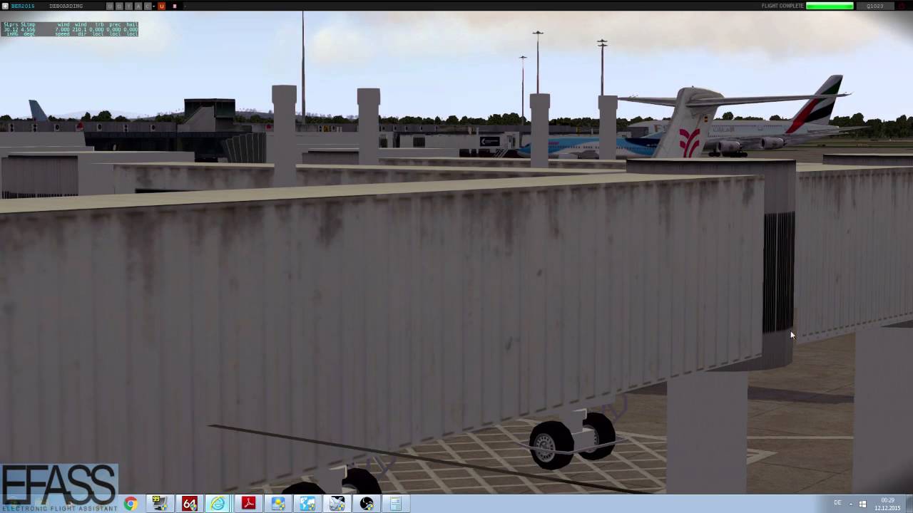 XPX: Rotate Sim MD-80 approach and landing into EGCC