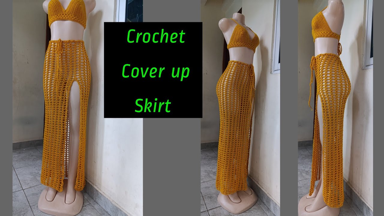 CROCHET COVER UP SKIRT VERSION 2