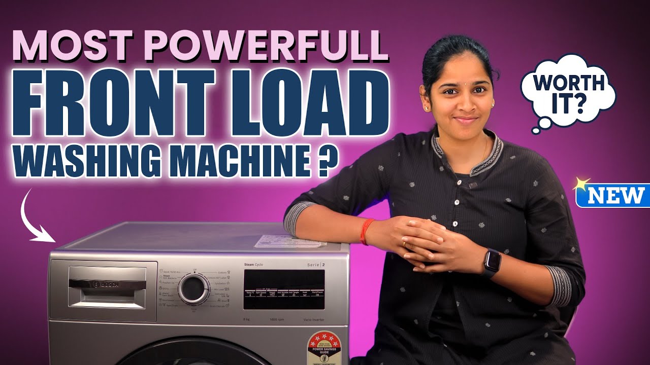 Bosch Series 2 Washing Machine Review 2025 🔥 Best Front-Load than LG Samsung, IFB ?