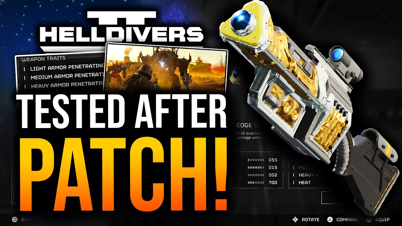 Helldivers 2 - TESTED the LAS-17 on All FACTIONS!