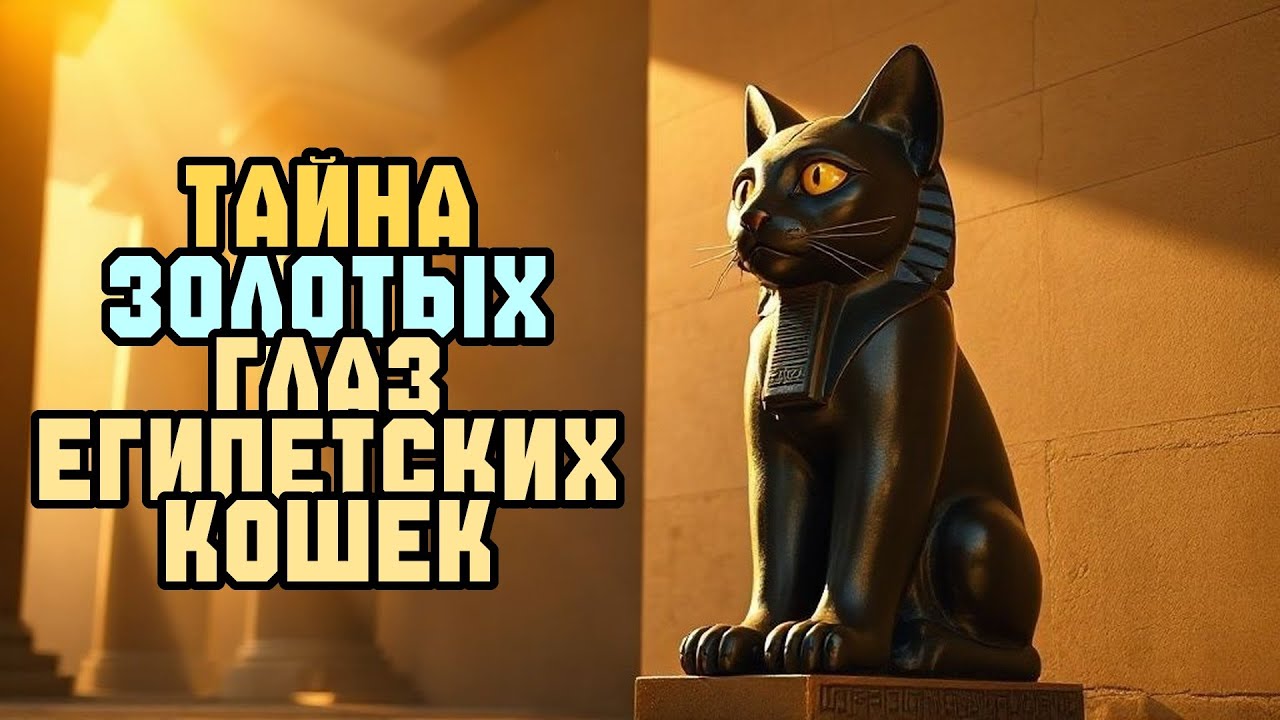 ТАЙНА ЗОЛОТЫХ ГЛАЗ ЕГИПЕТСКИХ КОШЕК