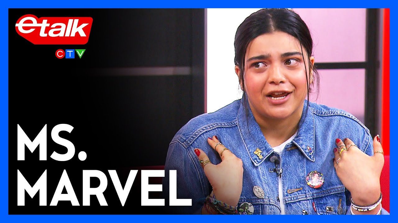 'Ms. Marvel' Iman Vellani on Brie Larson advice, MCU love and representation | Etalk Interview