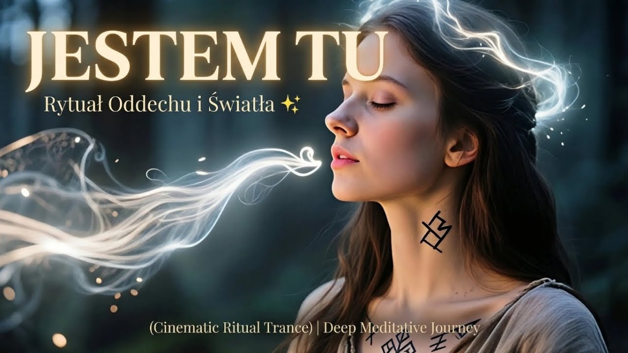 JESTEM TU – Rytuał Oddechu i Światła ✨ (Cinematic Ritual Trance) | Deep Meditative Journey | 4K